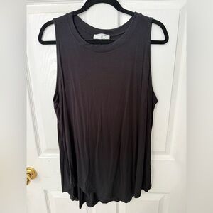 Zenana Outfitters Classic Black Muscle Tee